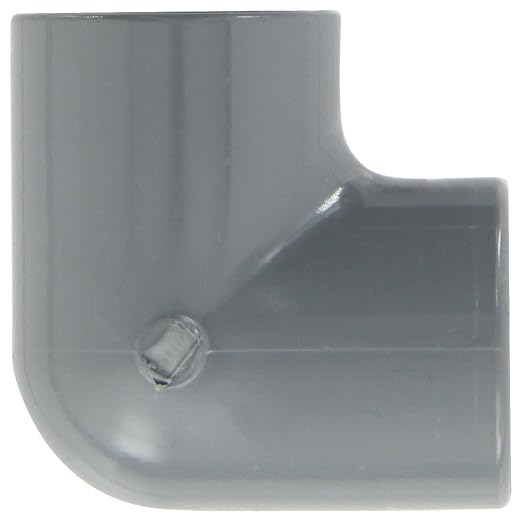 Spears 808-C Series CPVC Pipe Fitting, 90 Degree Elbow, Schedule 80, 3/4" NPT - Image 2