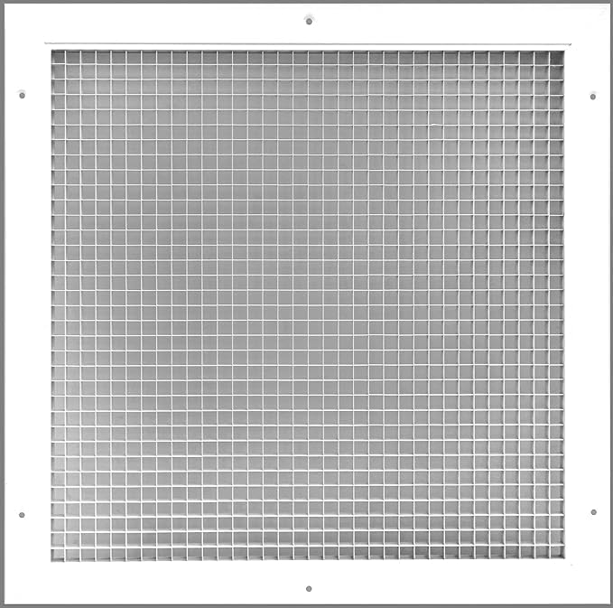 HVAC Premium 16'' x 16'' Cube Core Eggcrate Return Air Grille by HVACPremium