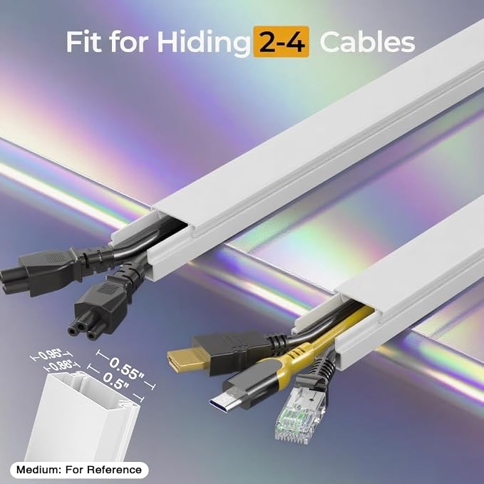212.6in Cord Hider Kit, Cord Covers - Image 2