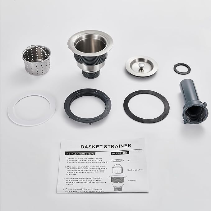 3-1/2-inch Kitchen Sink Drain - Image 8