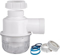 1-1/2 Inch Clear Bottle Trap, P-Trap Replacement by COLDDD