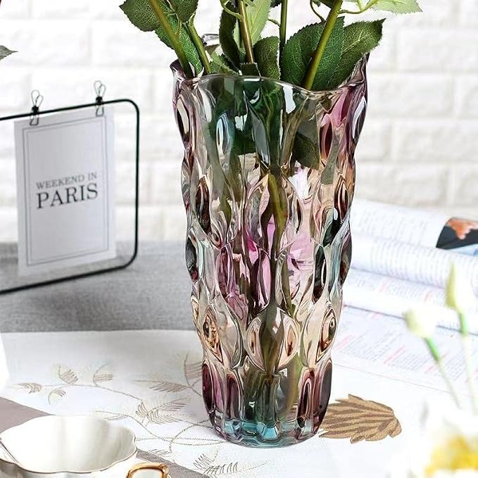 CEMABT Glass Vases for Flowers，Thickened 3.4 lb Morden vases for Tables - Image 6