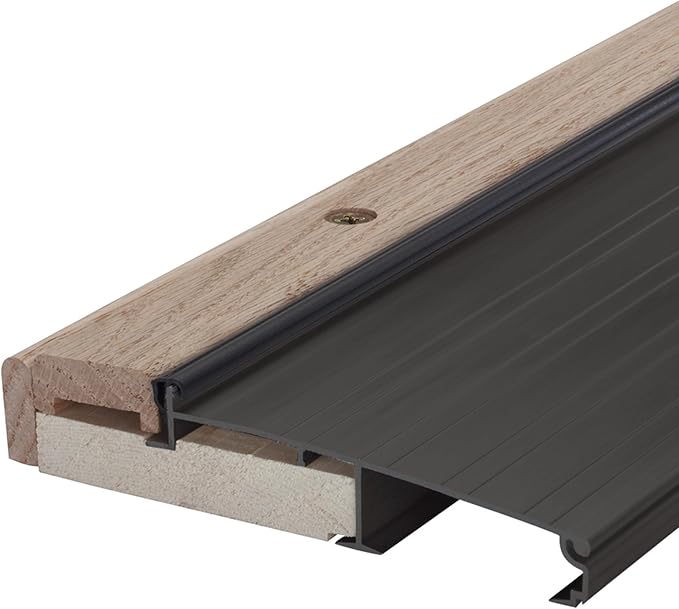 MD Building Adjustable Aluminum & Hardwood Threshold - Image 6
