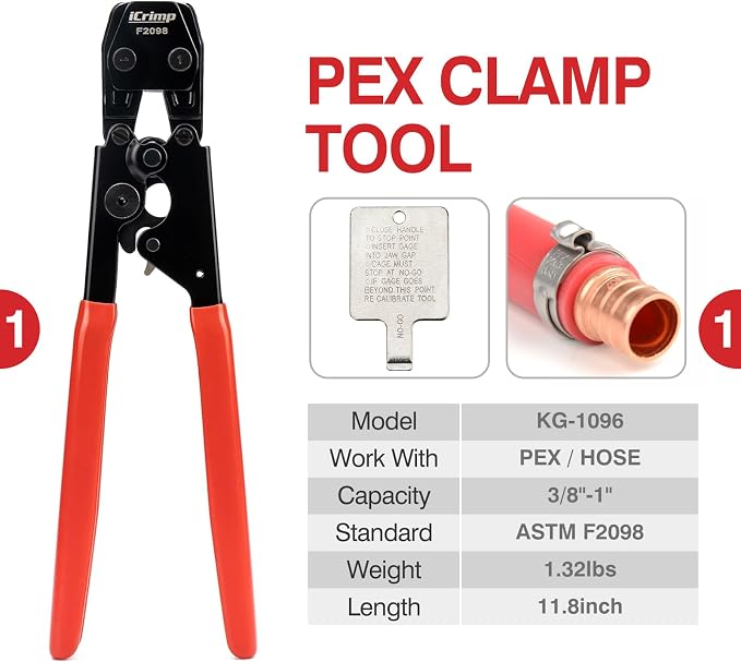 iCRIMP KIT-1096D PEX Clamp Tool Kit - Image 2