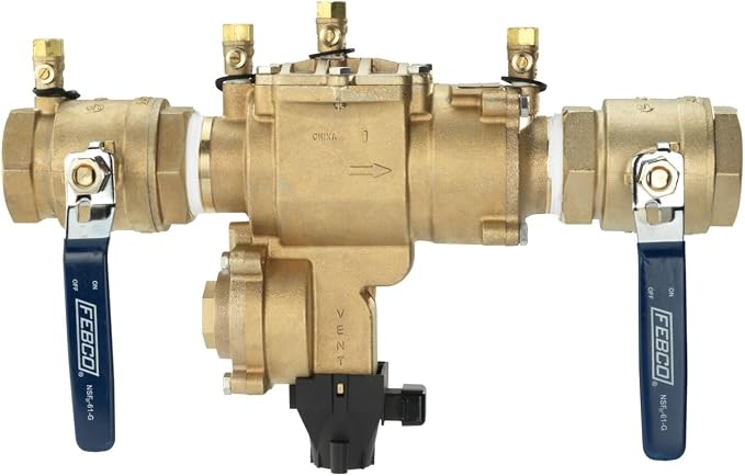 Febco LF860 RPZ Backflow Preventer Assembly, Lead-Free Bronze - Image 2