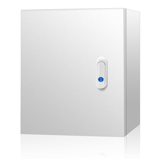 Electrical Junction Box 20x20x8, NEMA 4X IP66 Steel Enclosure Box | 1.5mm steel by CXCESNS