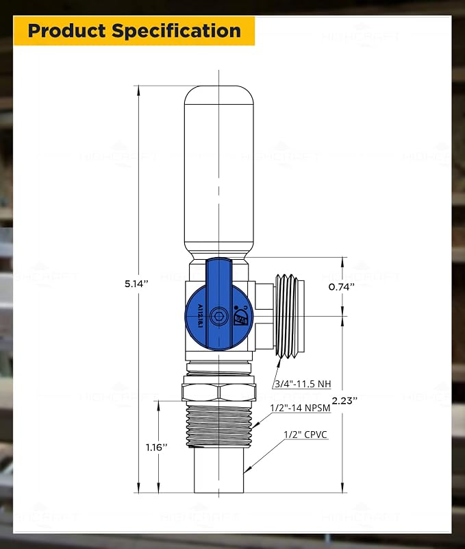 Highcraft 541DI Washing Machine Replacement Valve - Image 2