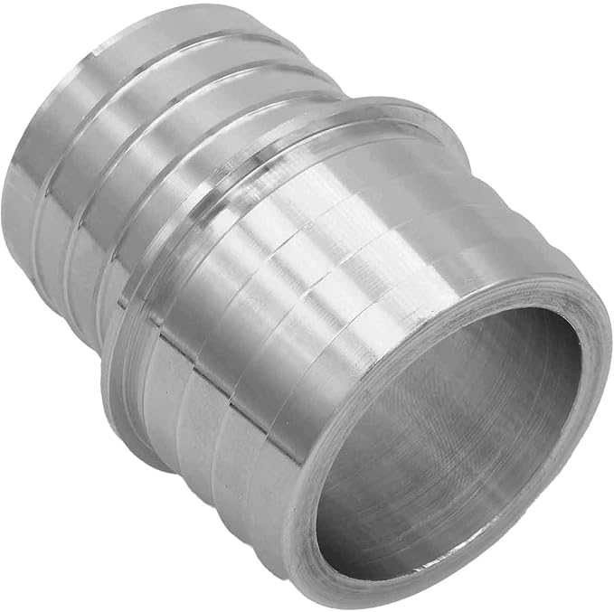 ICT Billet 1-1/2" to 1-3/4" Inch Hose Barb Splice Coupler Repair Reducer - Image 2