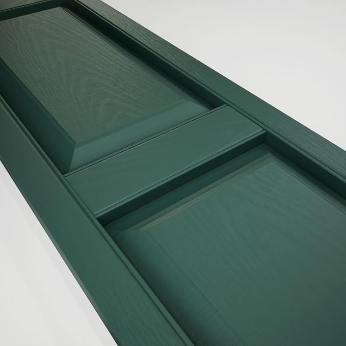 Builders Edge 12 in. W x 39 in. H Builders Edge, Standard Two Equal Panels - Image 8