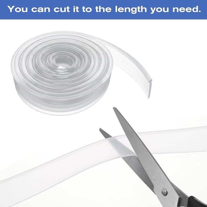 Framed Shower Door Bottom Seal Shower Bottom Waterproof Rubber Sweep Trim | 118 - Image 5