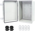 Junction Box, Hinged Cover IP67 Waterproof ABS Project Box by Otdorpatio
