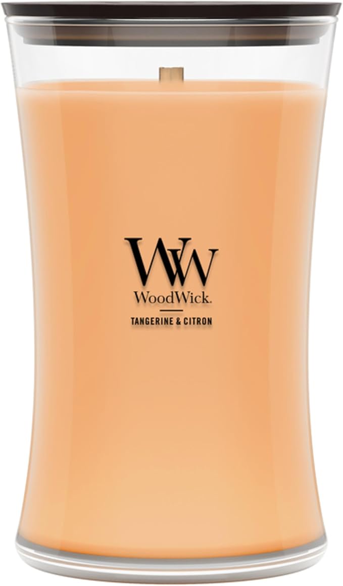 Woodwick Tangerine & Citron Large Hourglass Candle by Unknown
