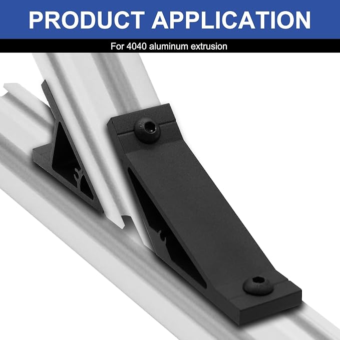 8pcs 4040 45/135 Degree Angle Corner Bracket 4040 Extrusion Hardware T-Slot - Image 4