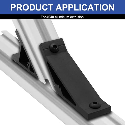 12pcs 4040 45/135 Degree Angle Corner Bracket 4040 Extrusion Hardware T-Slot - Image 4