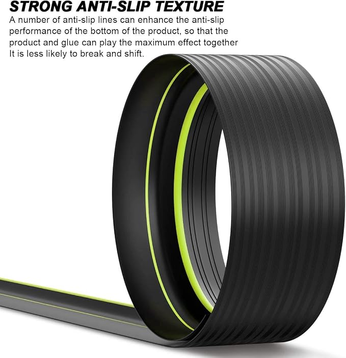 Jin&Bao 10FT Garage Door Threshold Seal Rubber Weather Strip 1 Adhesive | - Image 3
