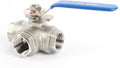 U.S. Solid 3/4" 3 Way Ball Valve by USSolid