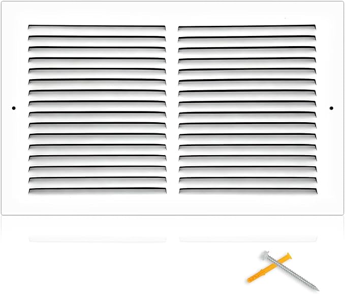 Fancat 14x8 Duct Opening | Steel Return Air Grille | Vent Cover Grill by SmarterAirBetterLiving