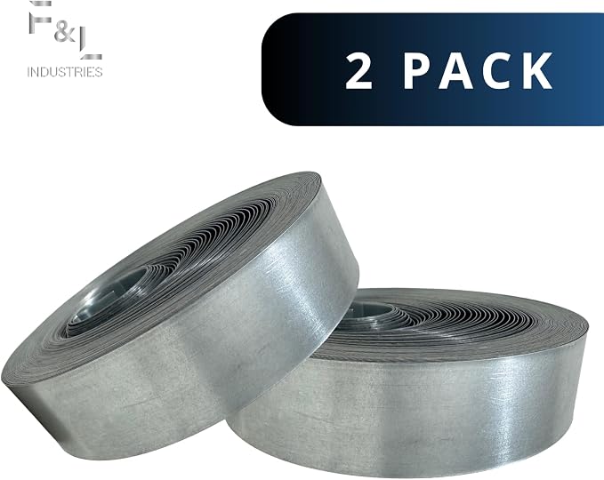 F&L 710-003 Heavy-Duty Metal Strap – 26 Gauge Galvanized Steel, 1-1/2" x 100 ft - Image 4