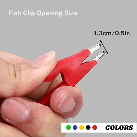 Alligator Clip to Alligator Clip Silicone Jumper Wire | Alligator Clip - Image 6