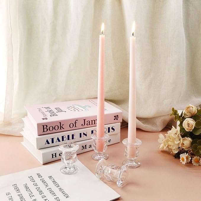 Glass Taper Candle Holder Set of 36 - Image 4