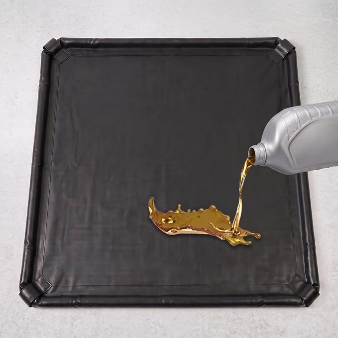Oil Spill Mat for Garage Floor by Golener