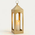 Modern Farmhouse Lantern Decor Metal Decorative Hanging Candle Lanterns | Ideal by SUJUN