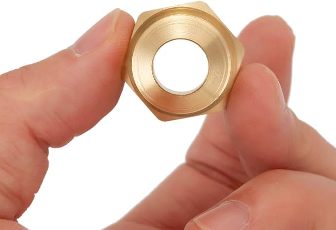 2 PCS Brass Gas Adapter 3/4" Flare x 3/4 Inch NPT Male Pipe Connector | Couples - Image 6