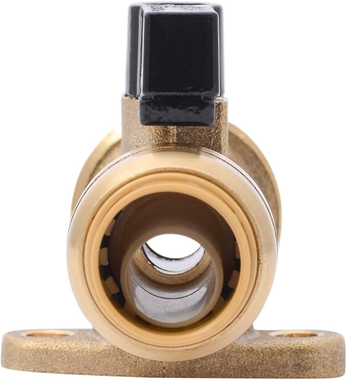 SharkBite 1/2 Inch x 3/4 Inch MHT Washing Machine Straight Valve, Push to - Image 2