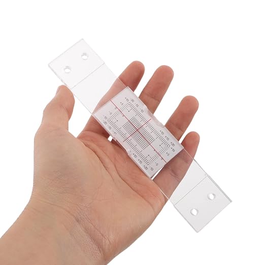 BESPORTBLE 2pcs Acrylic Crack Gauge Ruler - Image 4