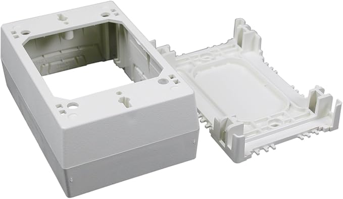 Legrand Wiremold Nonmetallic Raceway 1 Gang Extra Deep Electrical Box Ivory | by Legrand-Wiremold