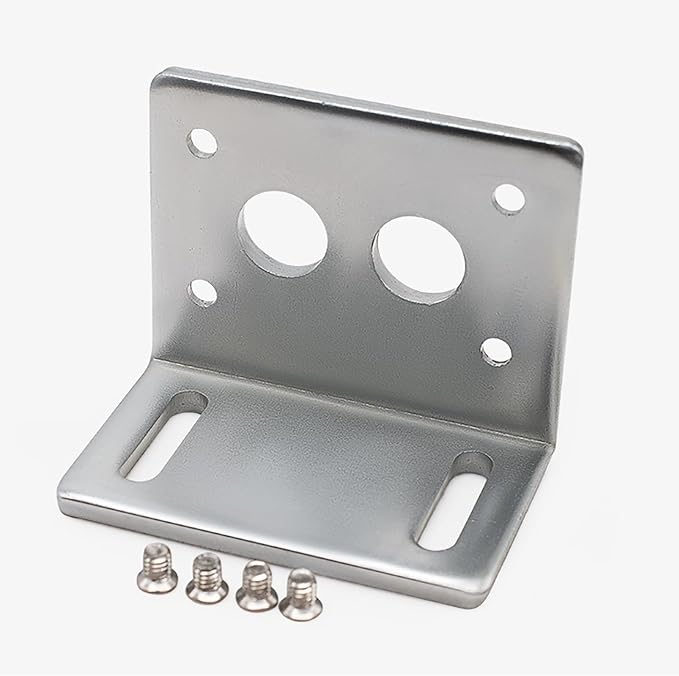 Black 370 Motor Mounting Bracket by Greartisan
