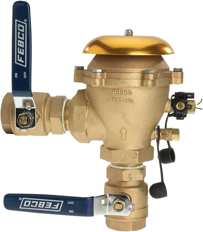 Febco 765 Series 1-1/2" Bronze Pressure Vacuum Breaker Backflow Preventer - Image 11