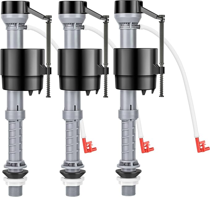 Universal Toilet Fill Valve Replacement Kit, Toilet Repair Kit Inside Tank by Unknown