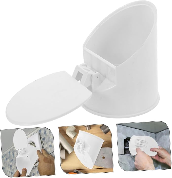 PRETYZOOM Pvc Drain Backflow Preventer Sewer Pipe Cap Rv Sewer Hose Fittings - Image 9