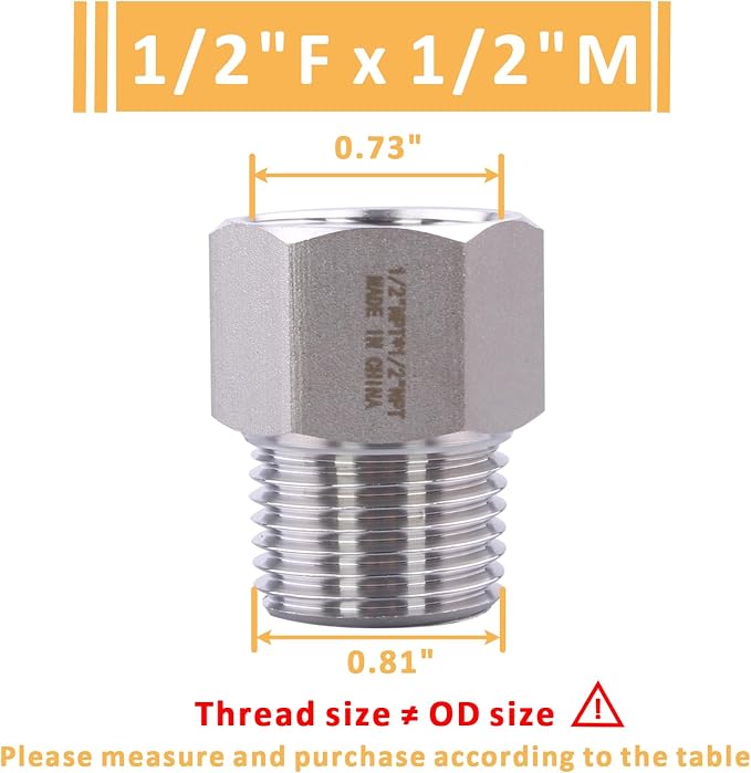 Forged Reducer Adapter Fitting - Image 3