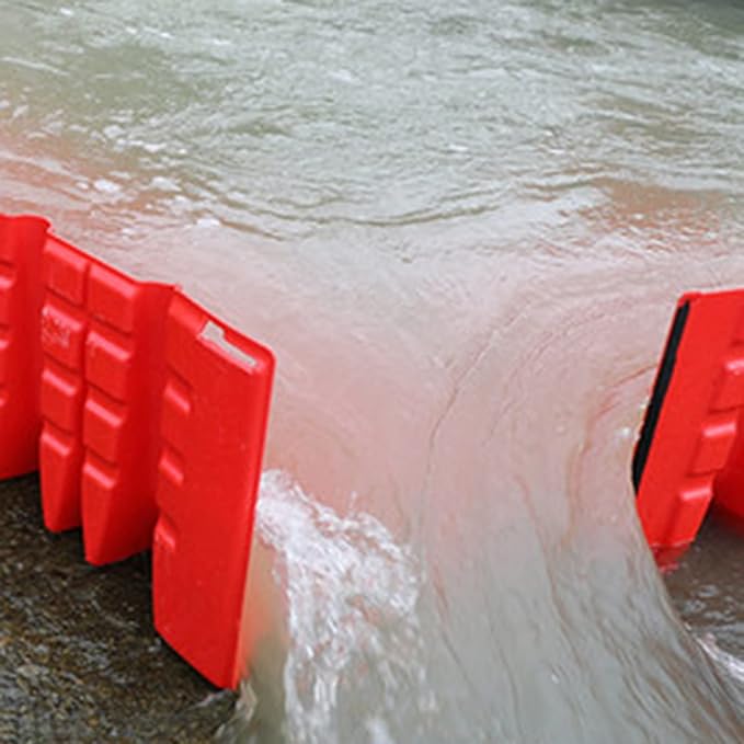 Garage Flood Barrier, Dam Sealer ABS Heavy Duty Damit Water Curb Decreases - Image 5
