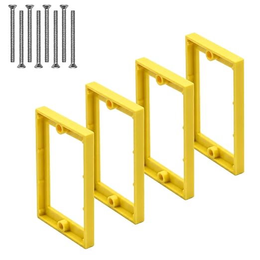 4 Pack Electrical Outlet Extender by YQSIYU