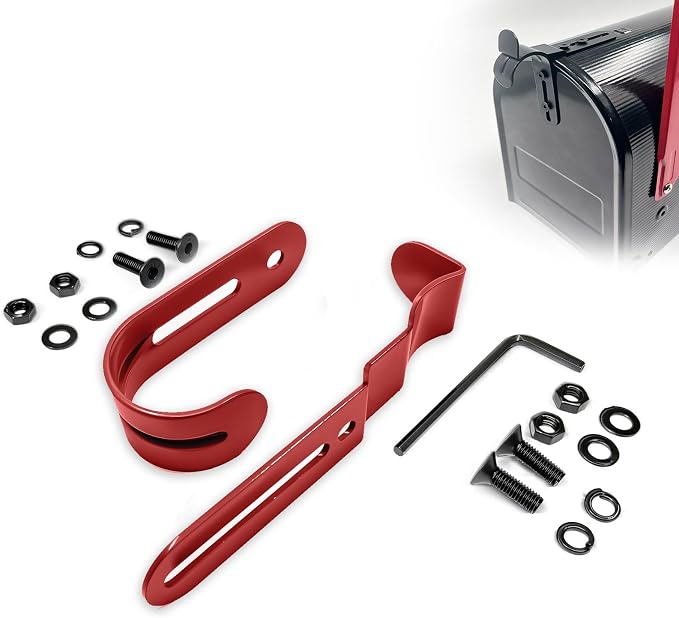 Thickened Mailbox Latch and Handle Kit, Mailbox Latch Replacement Kit, Secure by Unknown