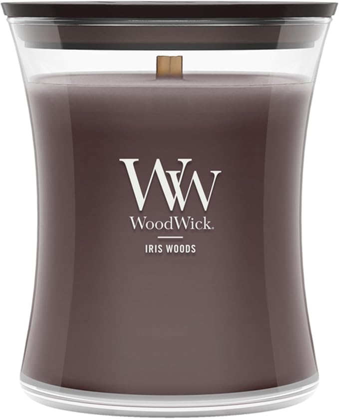 Woodwick Iris Woods Medium Hourglass Candle by WoodWick