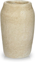 Briful Rustic Vase for Farmhouse Tabletop Decor, 6.8" Small Ceramic Vase by Briful