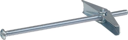 Hillman 8 Pcs Toggle Bolts | Round Head Machine Screw Anchors by Hillman