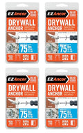 #8 x 1-1/4" Twist-N-Lock 75-lb Drywall Anchors by E-Z+Ancor