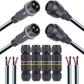 2 Pin Electrical Connector，Male Female 12AWG 2wire Waterproof Connector by Thereisnofuturewithouthighqualityproducts