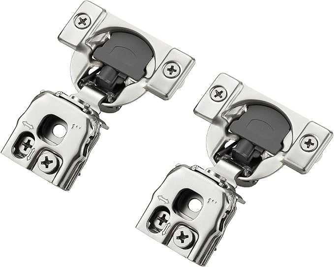Soft Close Hinges for Kitchen Cabinet Hinges, 1 Inch Overlay, 50 Pack | 25 Pairs - Image 9