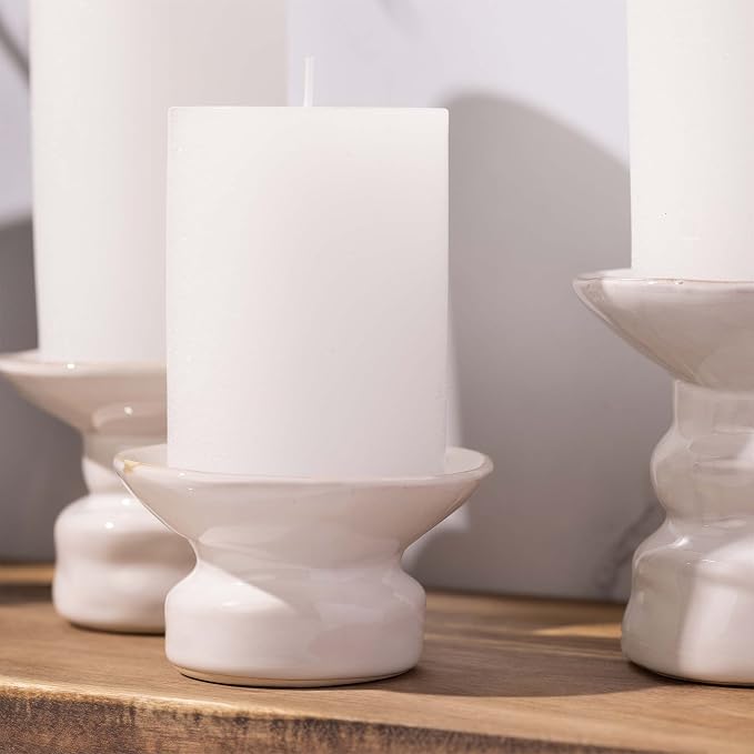 BASK Mottled Pillar Candles - Image 5