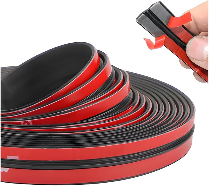 BESULEN 26 Ft Car Windshield Weather Stripping, 14mm+19mm As a Set | T Shape by BESULEN