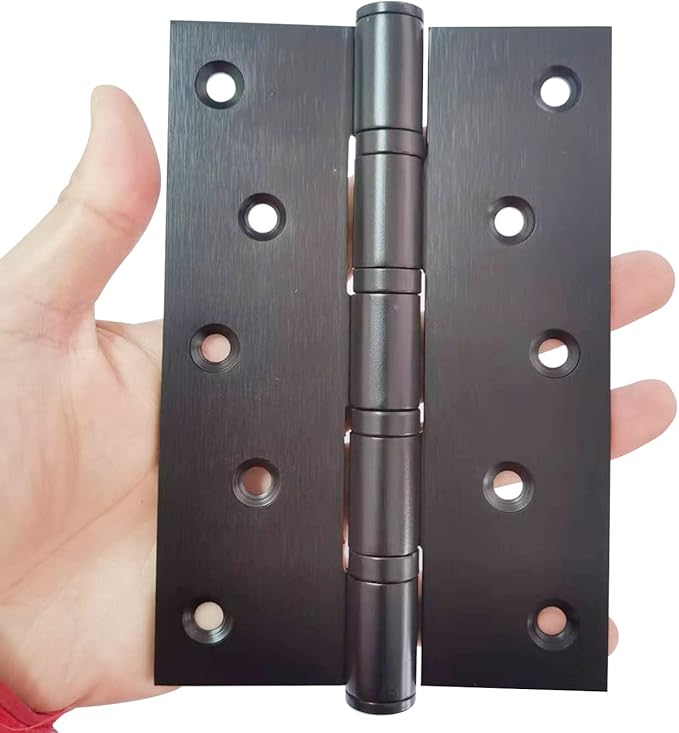 2 Pcs 5" Stainless Steel Ball Bearing Door Hinges by Hyever