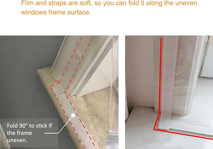 Adjutsable Window Insulation Kit 74inX79in - Image 5