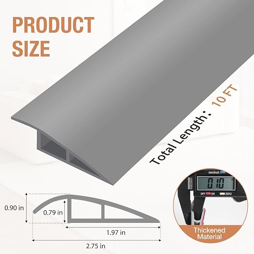 Floor Transition Strip Self Adhesive Vinyl Door Threshold Strip | Rubber - Image 5