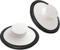 RQYEKDO 3.5" Sink Stopper White Fits InSinkErator Moen Waste Maid by rqyekdo